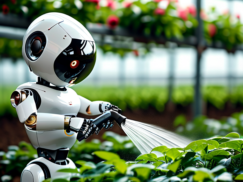 The Working Mechanism and Applications of Robotic Plant Watering Systems
