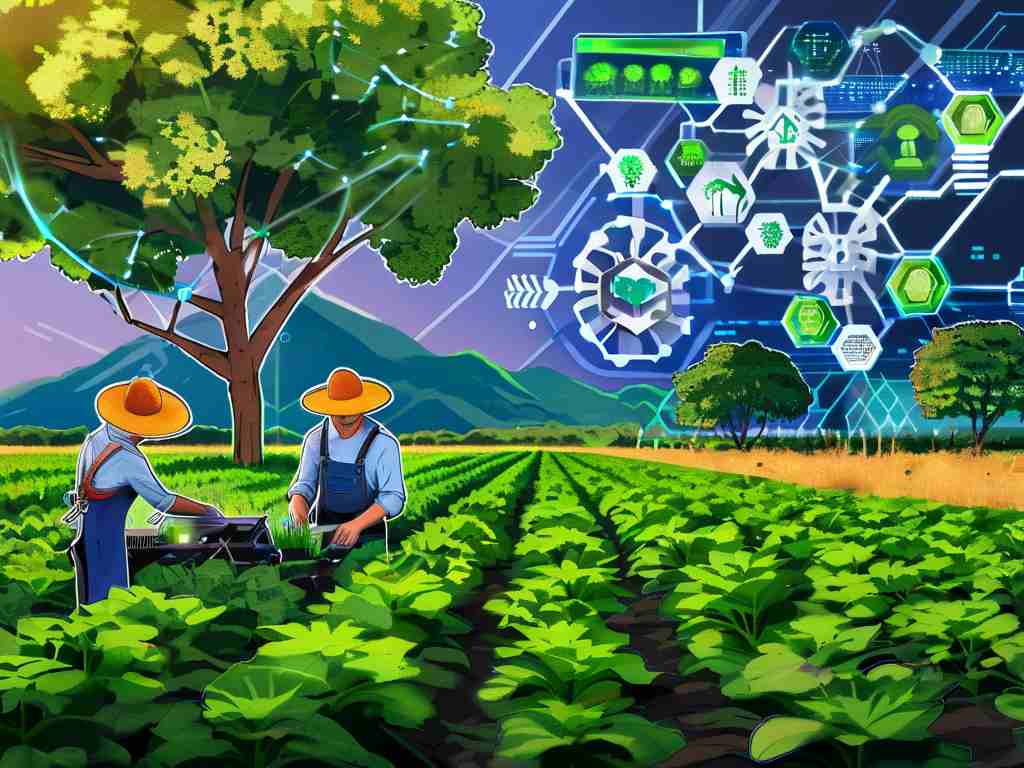Blockchain Technology Revolutionizing Agricultural Transparency and Data Management
