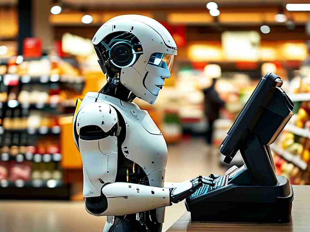 Supermarket Checkout Robot Technology
