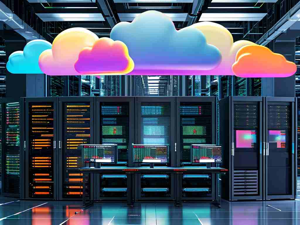 Hybrid Cloud Monitoring Architecture Visualization